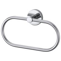 Haceka Kosmos Handdoekring - ovaal - chroom 1208571
