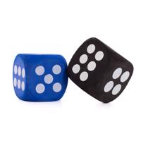SET 3 DICES 7CM SUPERSAFE