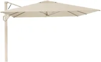 Platinum Sun & Shade zweefparasol beaufort premium 320x320cm champagne