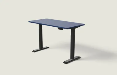 Desktronic HomeOne bureau Zwart / Diepblauw / 140x70 cm