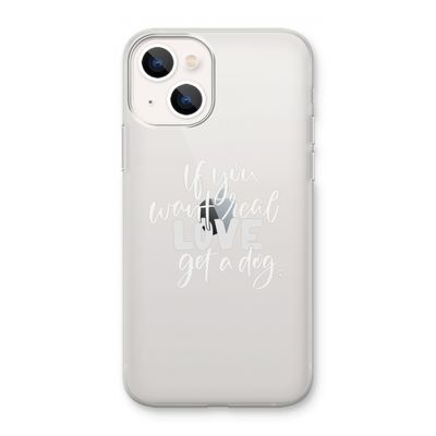 Partner in crime: iPhone 13 mini Transparant Hoesje