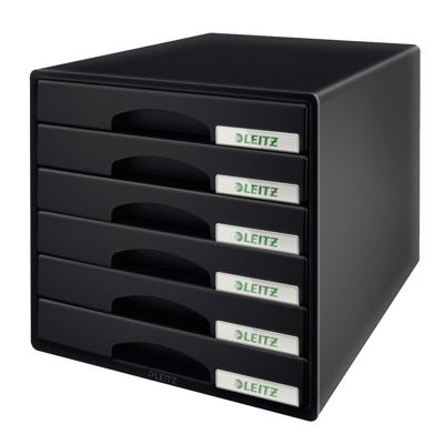 Dossierlade Leitz Buc de cajones Plus Zwart