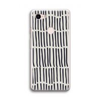 Moroccan stripes: Google Pixel 3 Transparant Hoesje