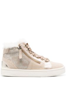 Geox bottines Leelu en cuir - Tons neutres