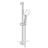 GROHE Tempesta 110 Glijstangset - 60cm - 3 straalsoorten - 7.4l/min - met zeephouder - chroom 27600003