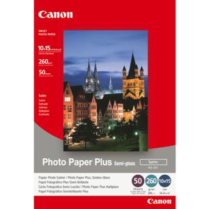 Canon Fotopapier Plus SG-201 (10x15) fotopapier 10x15 (50 Vel), 260 g/qm