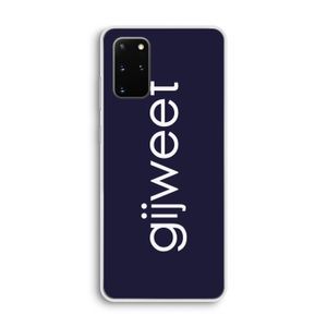 Gijweet: Samsung Galaxy S20 Plus Transparant Hoesje
