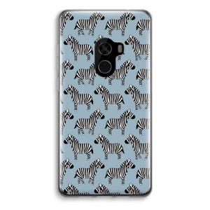 Zebra: Xiaomi Mi Mix 2 Transparant Hoesje