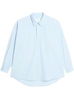 AMI Paris robe-chemise en coton - Bleu