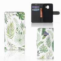 Samsung Galaxy J2 Pro 2018 Hoesje Leaves - thumbnail