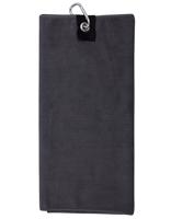Towel City TC19 Microfibre Golf Towel - Steel Grey - 40 x 55 cm