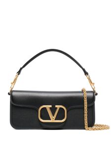 Valentino Garavani sac porté épaule Locò en cuir - Noir