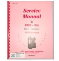 Rock-Ola 1939 Luxury Lightup Phonographs Service Manual