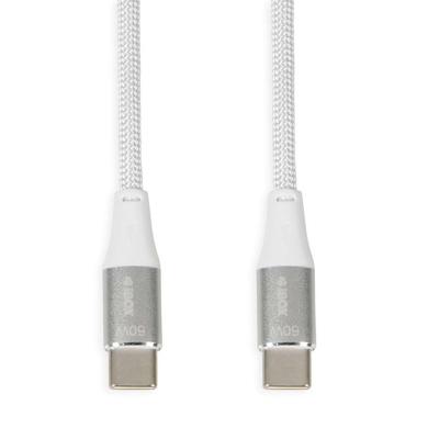 iBOX IKUTC USB-C kabel 60W 1m Wit