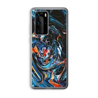 Black Unicorn: Huawei P40 Pro Transparant Hoesje
