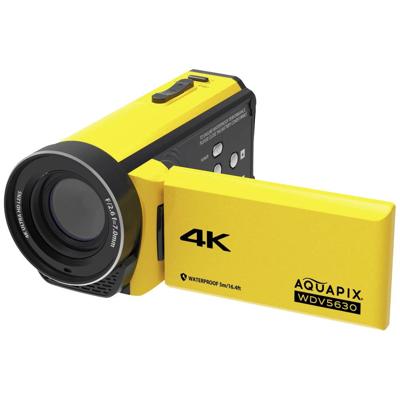 Aquapix WDV5630 Yellow Camcorder 7.6 cm 3 inch 13 Mpix Geel