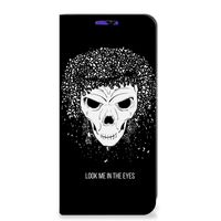 Mobiel BookCase Samsung Galaxy A13 (5G) | Samsung Galaxy A04s Skull Hair - thumbnail