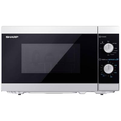 Sharp YC-MG01ES Magnetron Zwart, Zilver 800 W Grillfunctie