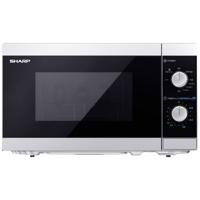 Sharp YC-MG01ES Magnetron Zwart, Zilver 800 W Grillfunctie Sharp YC-MG01ES Magnetron Zwart, Zilver 800 W Grillfunctie