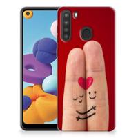 Samsung Galaxy A21 | Sillicone Back Cover | Liefde - Origineel Romantisch Cadeau Samsung Galaxy A21 | Sillicone Back Cover | Liefde - Origineel Romantisch Cadeau