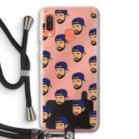Drake Away: Samsung Galaxy A20e Transparant Hoesje met koord