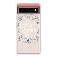 Diamonds: Google Pixel 6 Transparant Hoesje