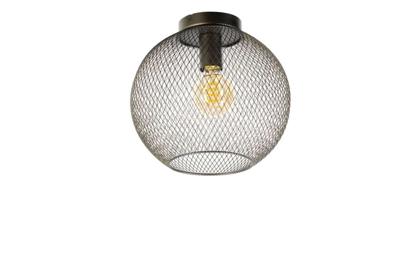 ETH Bruine plafondlampBillie design Ø 30cm - 05-PL2155-30
