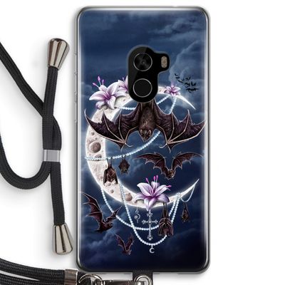 Vleermuizen Maan: Xiaomi Mi Mix 2 Transparant Hoesje met koord