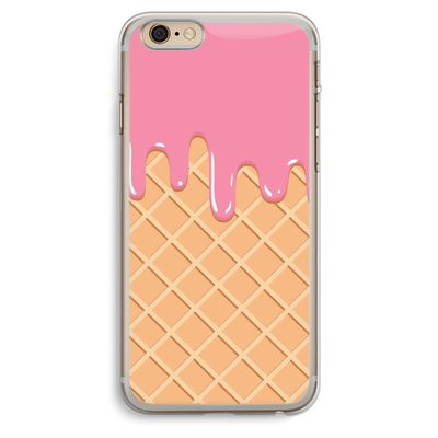 Ice cream: iPhone 6 Plus / 6S Plus Transparant Hoesje