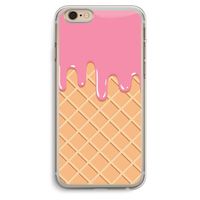 Ice cream: iPhone 6 Plus / 6S Plus Transparant Hoesje