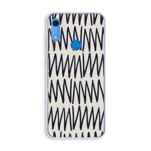 Marrakech Zigzag: Huawei Y6s Transparant Hoesje