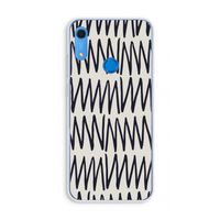 Marrakech Zigzag: Huawei Y6s Transparant Hoesje