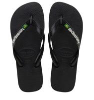 Havaianas Havaianas - Brasil Logo black black Zwart Rubber Teenslippers Unisex