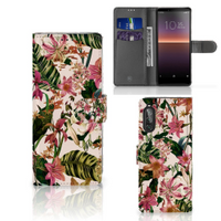 Sony Xperia 10 II Hoesje Flowers - thumbnail