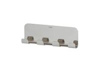 Tiger colar multihaak chroom