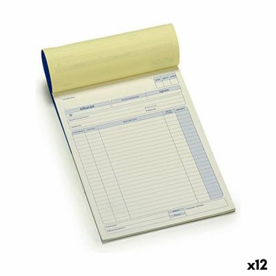 Boek met leveringsbonnen 50 Lakens (21 x 0,5 x 28,5 cm) (12 Stuks)
