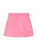 Off-White Kids jupe en coton Off Stamp - Rose - thumbnail