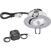 EVN PC20N615D2W LED-inbouwlamp LED LED vast ingebouwd 6 W Chroom