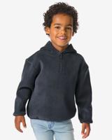 HEMA Kindertrui fleece donkergrijs (donkergrijs)