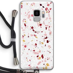 Terrazzo N°9: Samsung Galaxy S9 Transparant Hoesje met koord