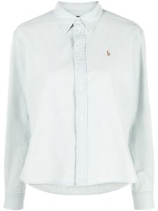 Polo Ralph Lauren chemise boutonnée à manches longues - Bleu