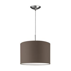 Light depot - hanglamp tube deluxe bling Ø 30 cm - taupe - Outlet