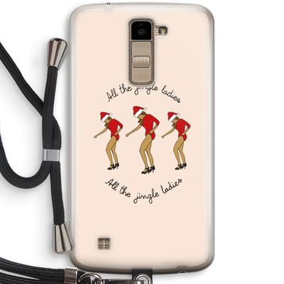 Jingle Ladies: LG K10 (2016) Transparant Hoesje met koord