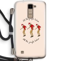 Jingle Ladies: LG K10 (2016) Transparant Hoesje met koord