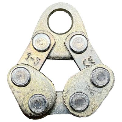 Berger & Schröter 12009 Universele vorsklem 200 kg, 1-3 mm (l x b) 65 mm x 45 mm