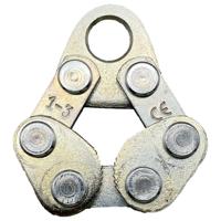 Berger & Schröter 12009 Universele vorsklem 200 kg, 1-3 mm (l x b) 65 mm x 45 mm