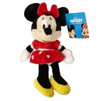 Minnie mouse - rood - pluche - 20 cm - disney - voor kinderen