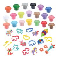 Playgo luxe knutsel kleiset - 20 kleipotjes