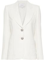 Giambattista Valli blazer à ornements en cristal - Blanc - thumbnail