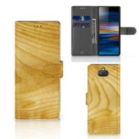 Sony Xperia 10 | Book Style Case | Licht Hout